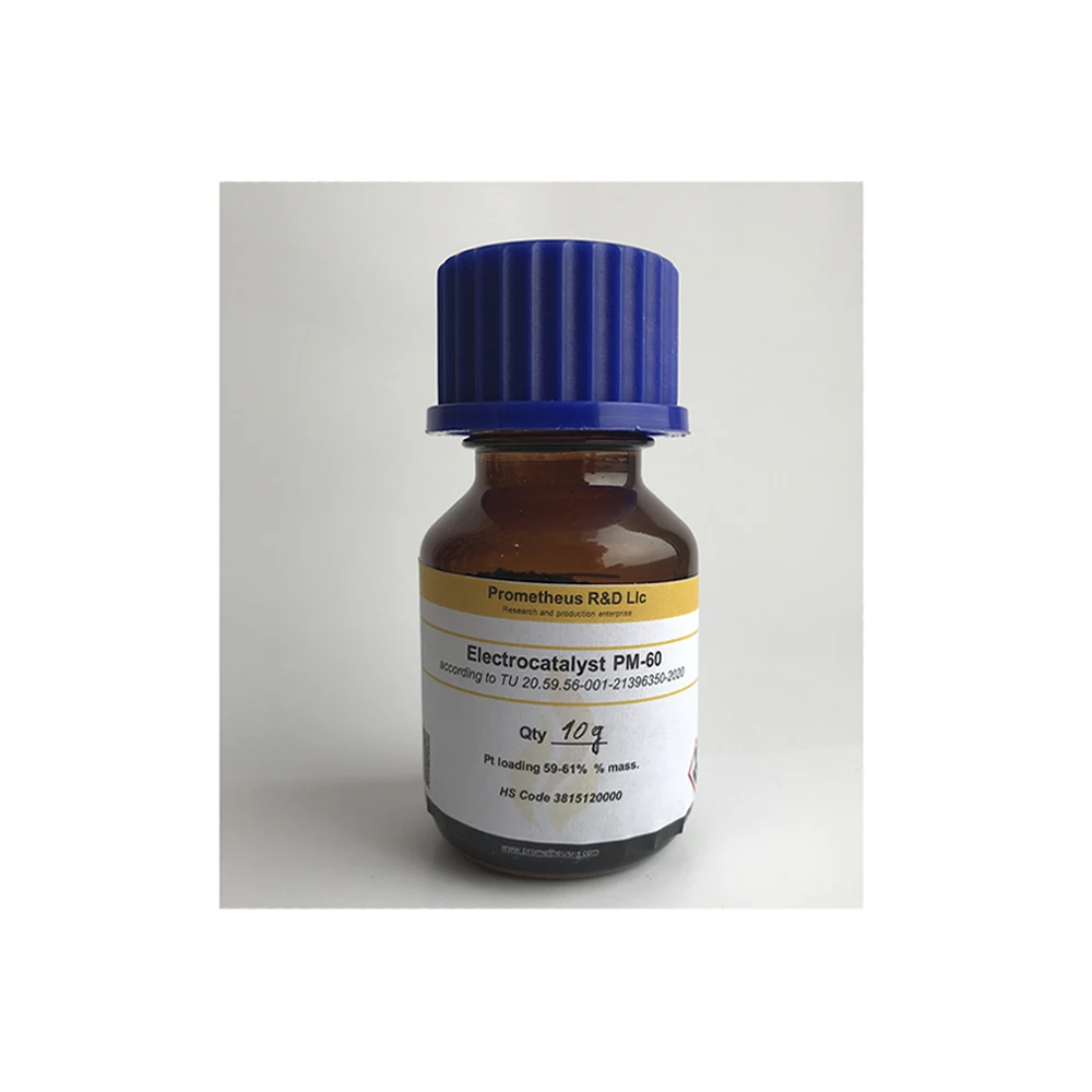 Platinum on carbon 60% chemical catalyst for PEM energy cells, pem fuel cell