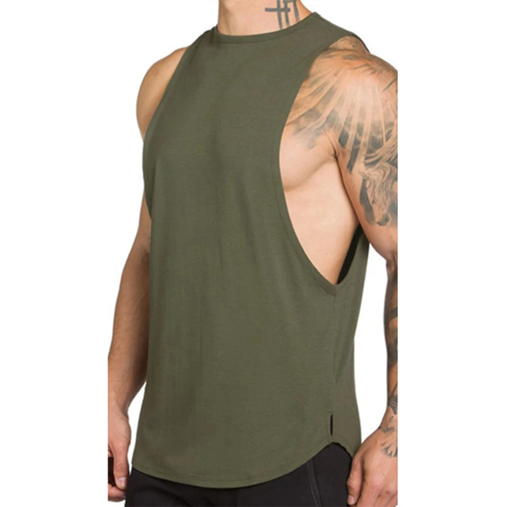 Factory Manufacturer Best Quality Men Summer Tank Tops Best Price Body Building Summer Tank Tops
