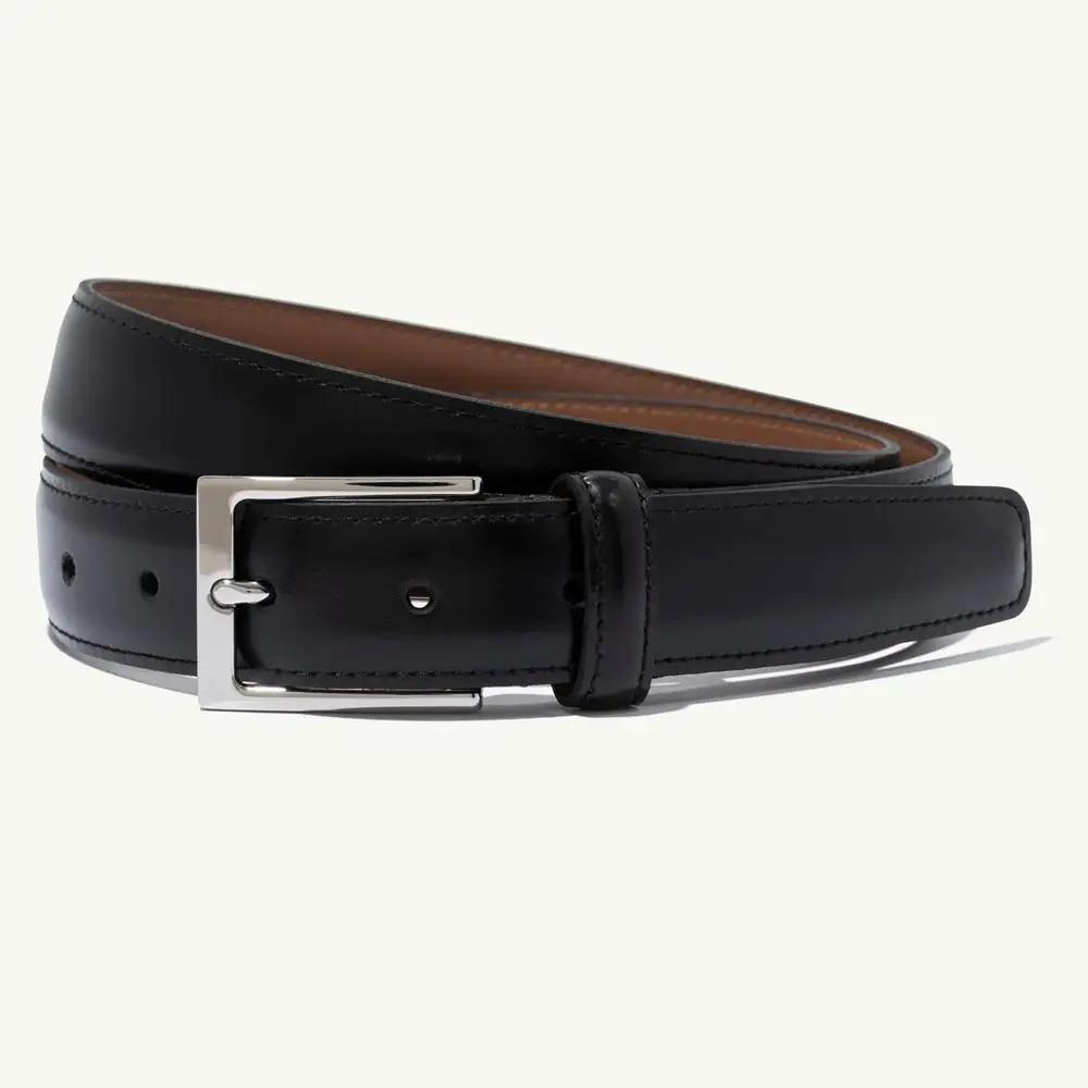 New 2022 Latest Custom Leather Belts for Men Genuine Leather Metal Buckle Men Slide Buckle Belt Genuine Cow Leather Belts