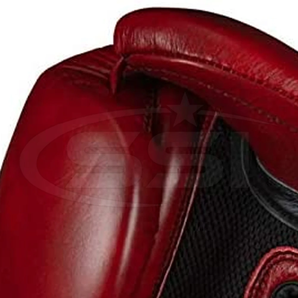custom brand logo wholesale custom made cheap leather/PU leather boxing glove