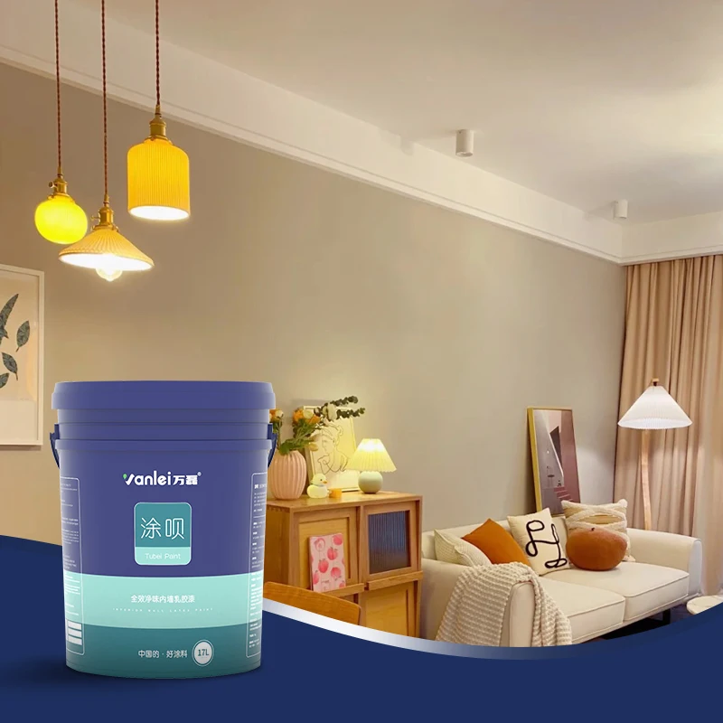 Wanlei азиатская краска для стен скраб стойкая белая краска для стен