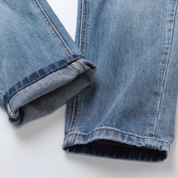 Профессиональный производитель повседневные мужские джинсы новый продукт 2021 черные рваные