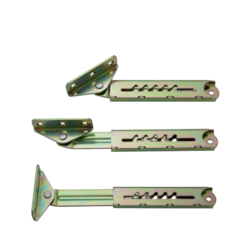 Taiwan Hardware 6 Position Lift up Industrial Furniture Adjustable Angle Door Desk Table Bed Sofa Metal Ratchet Angle Hinge