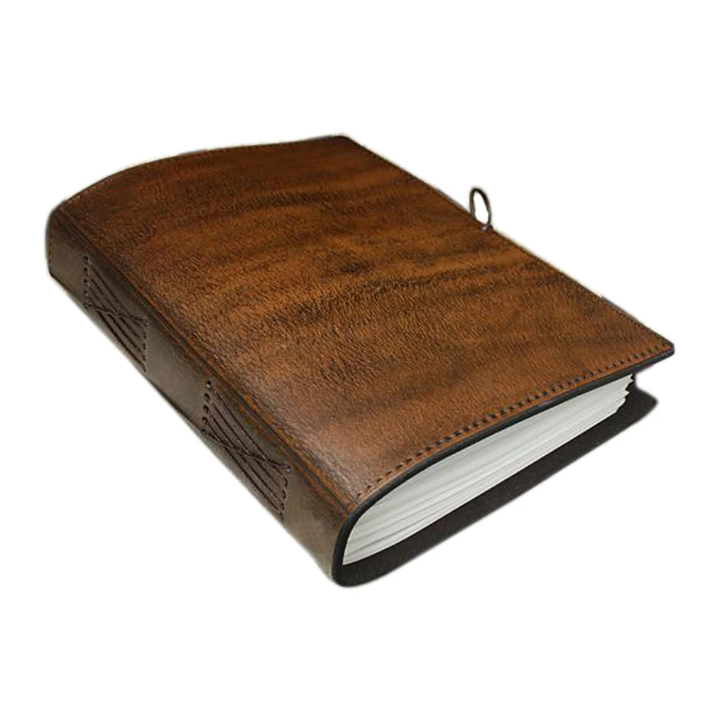 Handmade Customized 2020 Trending Journal Leather TOP quality Luxury Design High quality Material Leather Factory Custom Logo