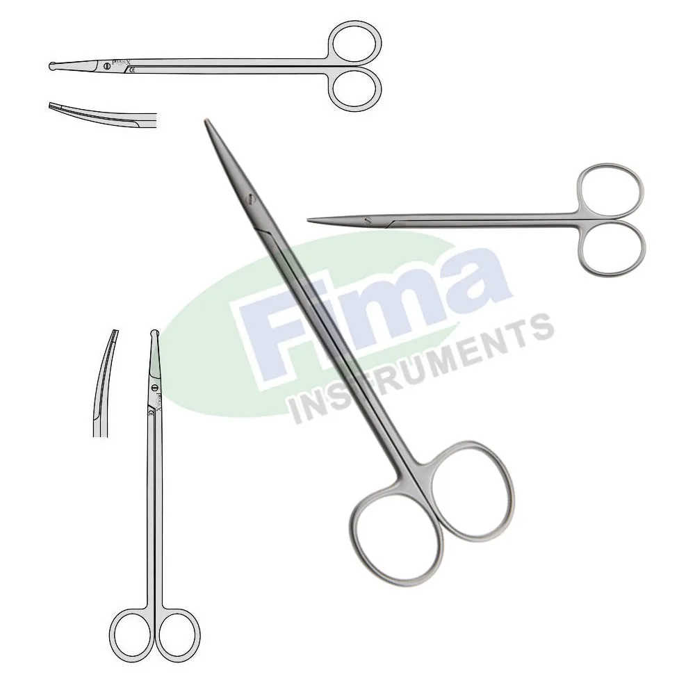 Cheap Price High Quality Strully Tonsil Scissor Wilson Tonsil Scissor Straight Stainless Steel Surgical Instruments