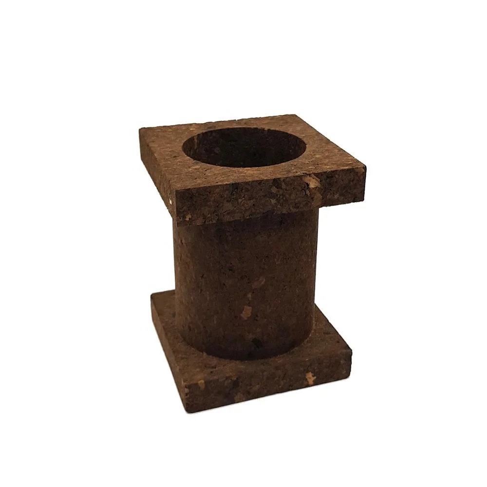 
High Quality Portuguese Dark Cork Candle - custom product design and shape 