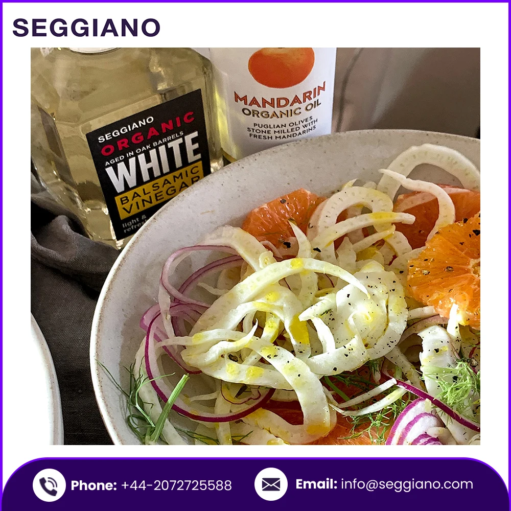 Seggiano Organic White Balsamic Vinegar 250ml Seasonings Food Vinegar