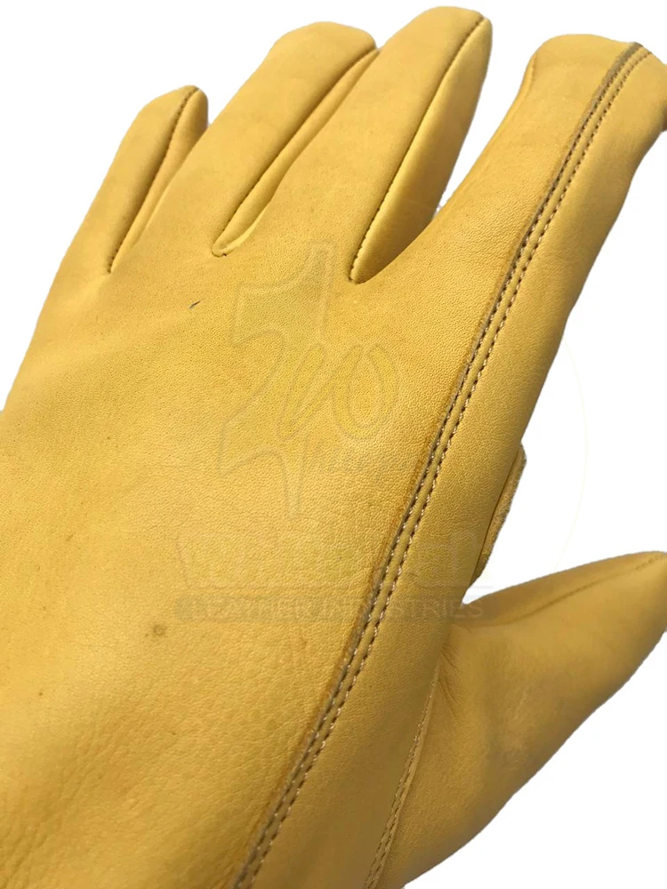 Hot Sale Cow Grain Leather Safety Gloves Work Driver and Assembly Gloves Made of Nitrile Wholesale for Work Protection