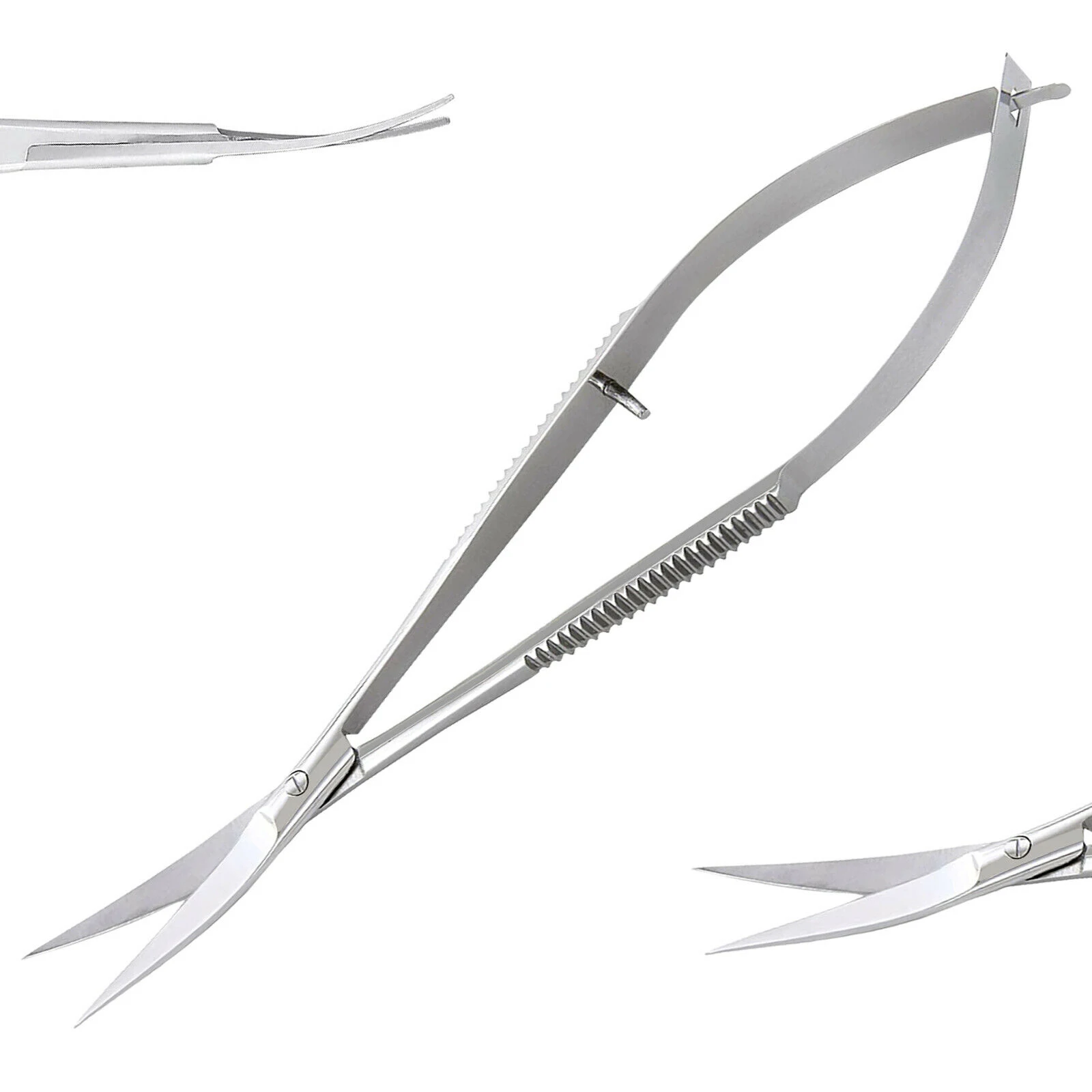 High Quality Multi Colors Cuticle Spring scissors Dead Skin Trimmer Stainless Steel Manicure Tool