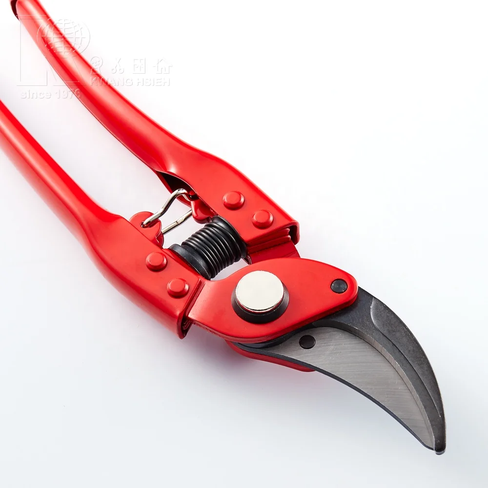 Kwang Hsieh High Quality Full Metal Hand Pruner with Nylon Pouch