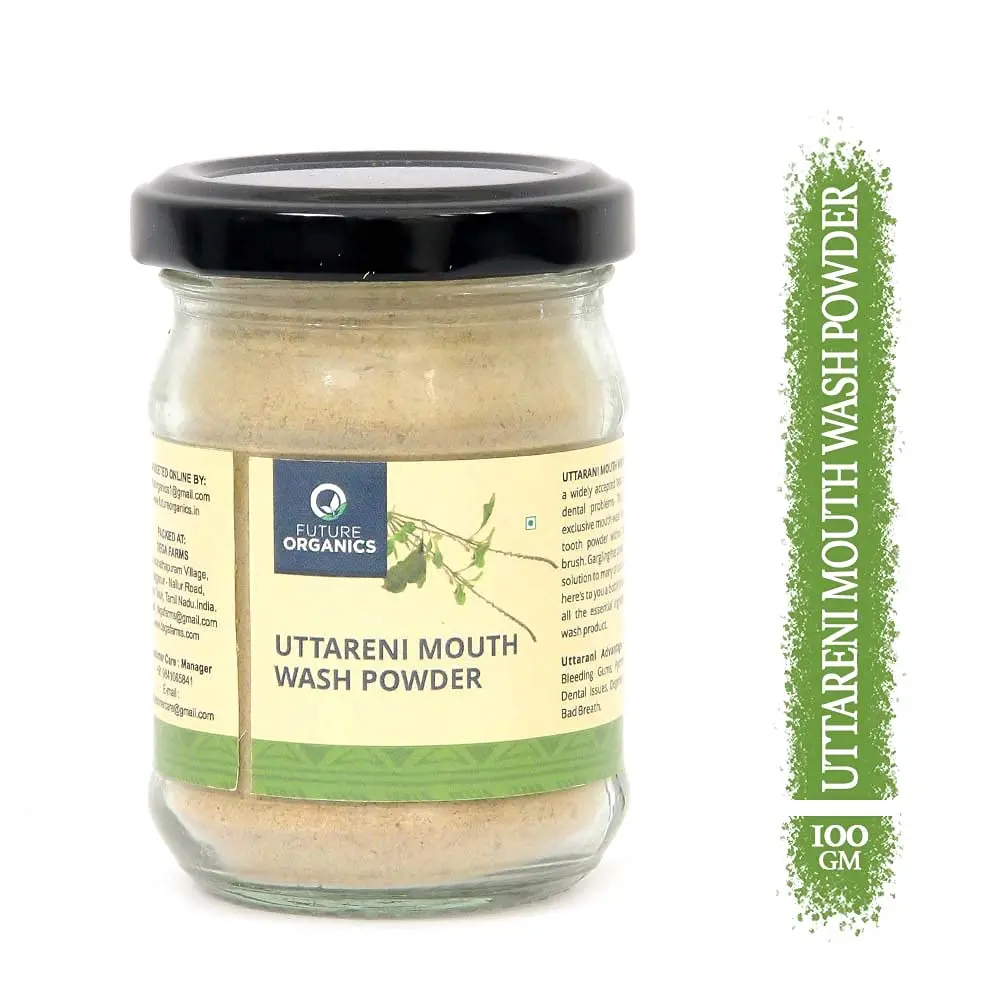 Порошок Uttarani для мытья полости рта для здоровых десен 100% гиенин для мытья рта удаляет пятна травяной порошок для зубов для здоровья полости рта