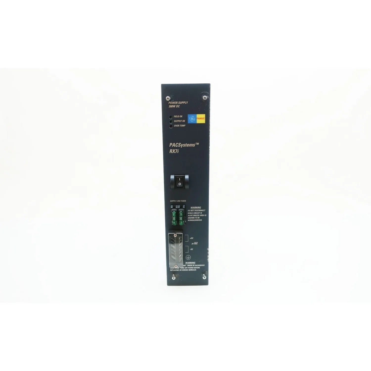 GE FANUC IC698PSD300C PACSYSTEMS RX7I POWER SUPPLY MODULE