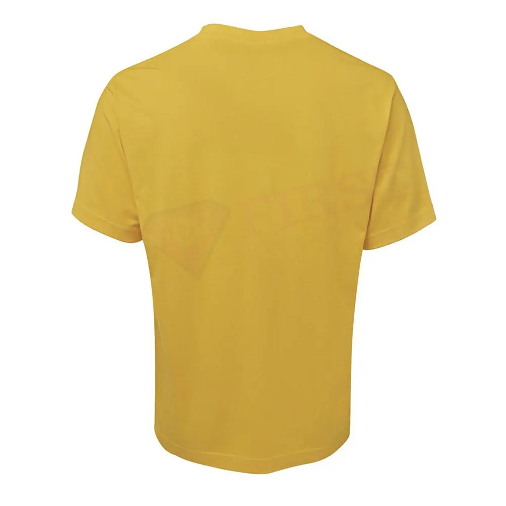  Однотонная Прочная Стильная мужская футболка для повседневного использования Мужская