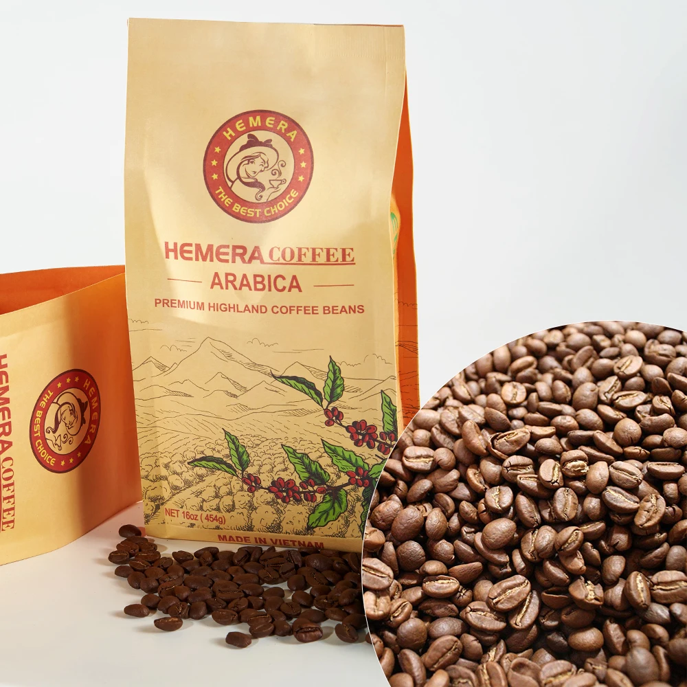 
Wholesale Arabica Roasted Coffee Beans 
