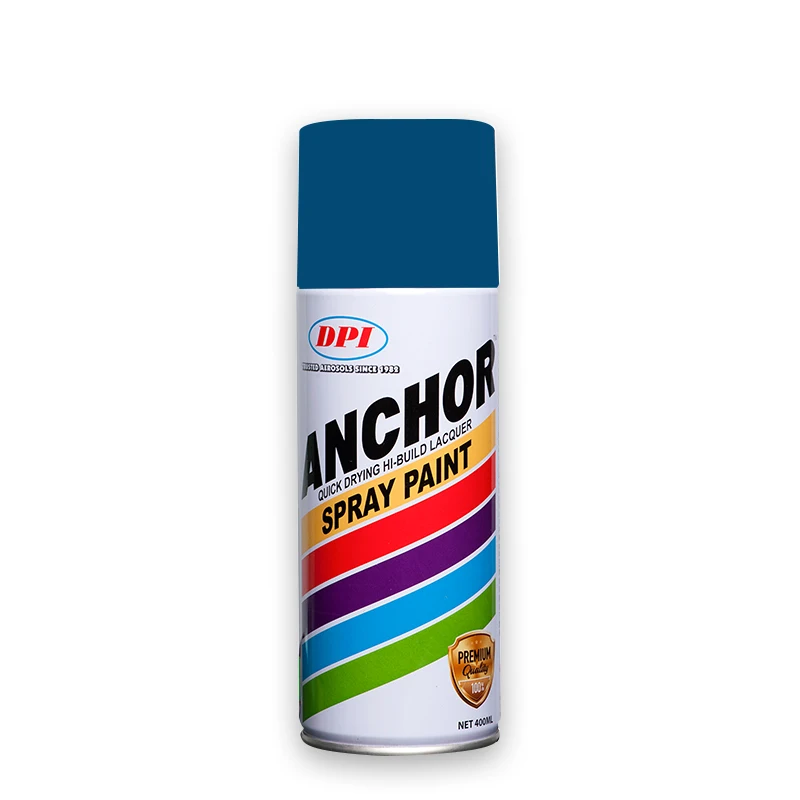 Самая популярная с 1982 года быстросохнущая стандартная Высококачественная цветная распылительная краска DPI с якорем широкий диапазон цветов термоусадочная упаковка