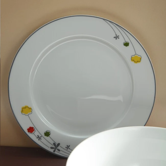 OEM 2022 Unique Flower A04 patterns Porcelain Dinner Set from Long Phuong wholesale tableware porcelain manufacturer