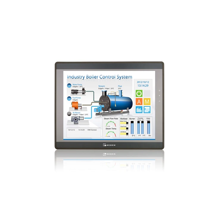 Hot sale 15 inch 4-wire resistive PLC controller with 1024 x 768 resolution touch screen HMI