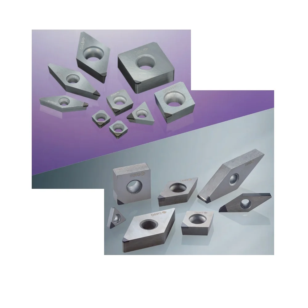 High quality Sumitomo carbide inserts--Mold Finish Master NPD10/DA90 Direct milling on cemented carbide materials