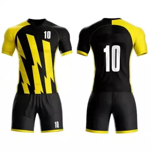
2021 Soccer Uniform For Men New Design Football Kit Soccer Jersey American And European Style. 