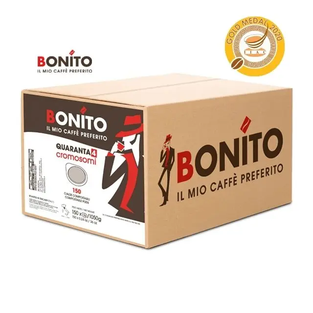 Best Quality Cialde Caffe Italiano Instant coffee 100% brazilian arabica coffee pods 44 mm ese