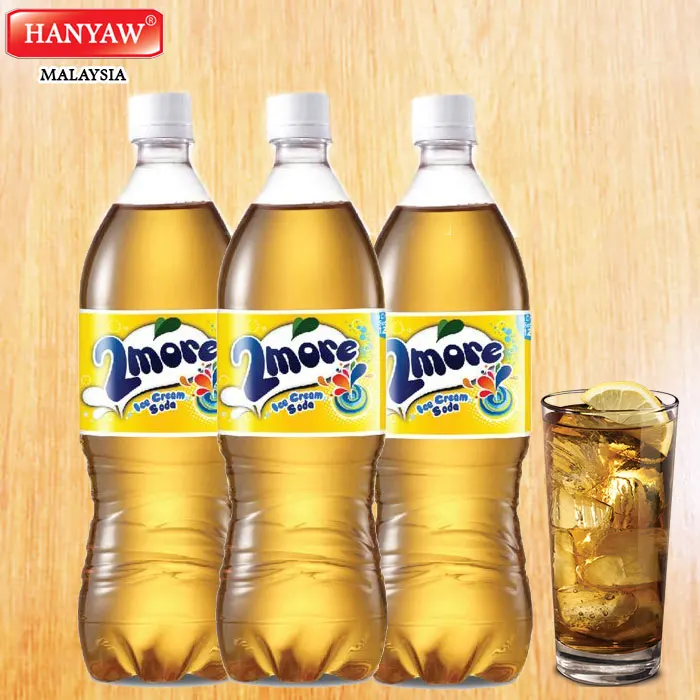 [Malaysia] Fast Shipping + Halal Certified 2 More Sparkling Soda Carbonated Drinks Ice Cream Soda  ( 1250 ml x 12 Bottle / Ctn)