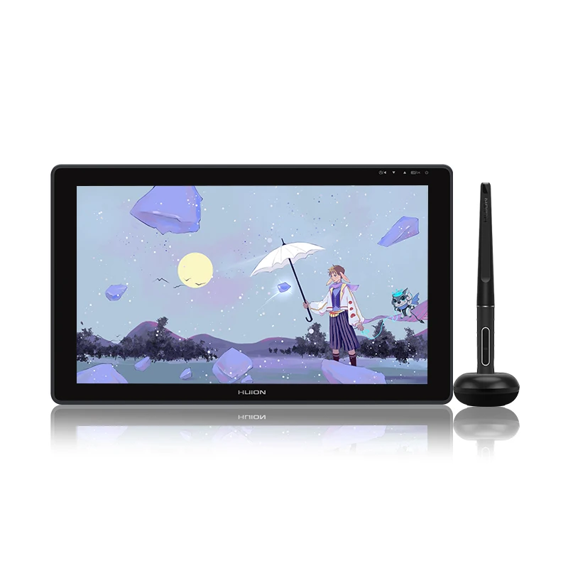 Hot sale Huion KAMVAS 22 portable 22 inch professional design lcd monitor drawing pen display graphic tablet