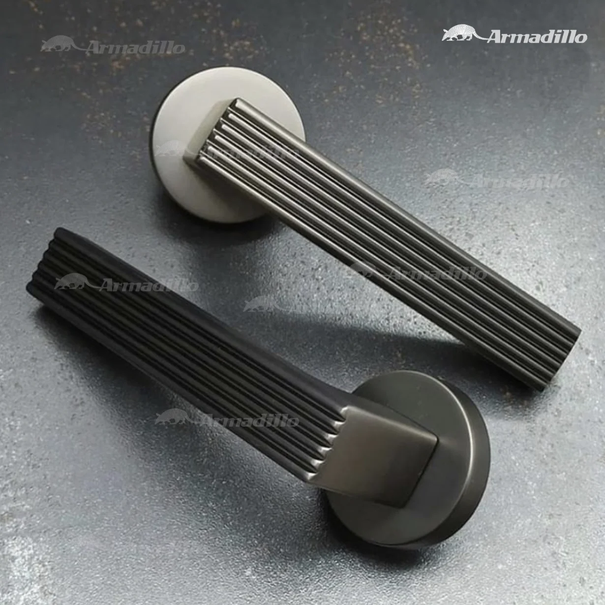 Italian Design Chrome Zamak Heavy Door Handle