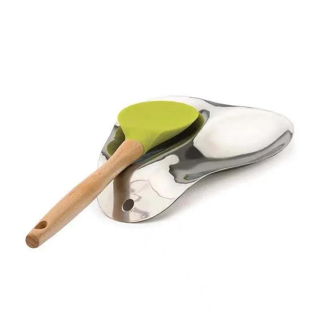 304 Stainless Steel Double Spoon Rest Kitchen Accessories