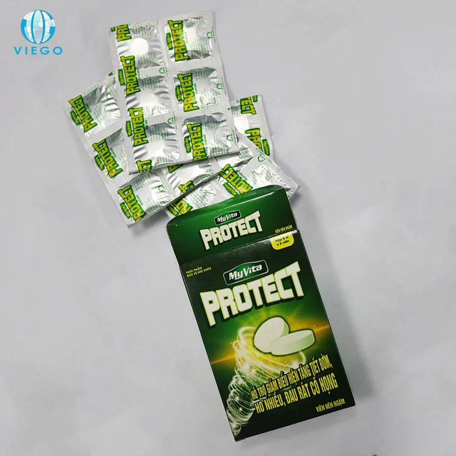 Качественные таблетки для горла травяные леденцы используемые как от кашля Леденцы поддержки иммунной системы травяной аромат болей в горле сухого