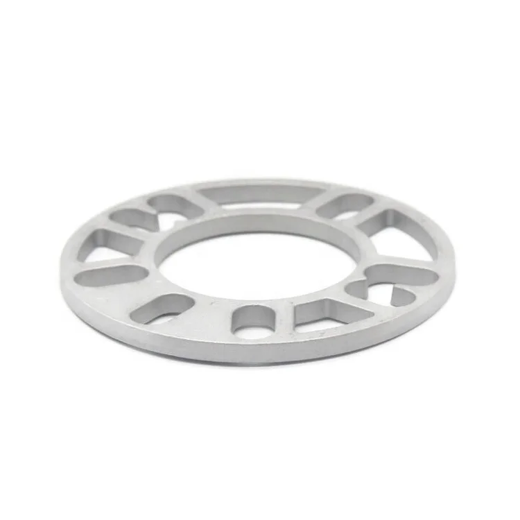3/5/8/10mm Thickness Universal Aluminum Alloy 4 and 5 Lug Wheel Spacer for Automobiles