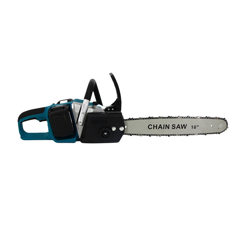 Factory price powerful wood&metal cutting machine 16inch rechargeable lithium-ion battery cordless power tools electric chainsaw