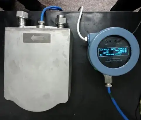 CNG/LNG dispenser Mass flow meter coriolis portable gas flow meter