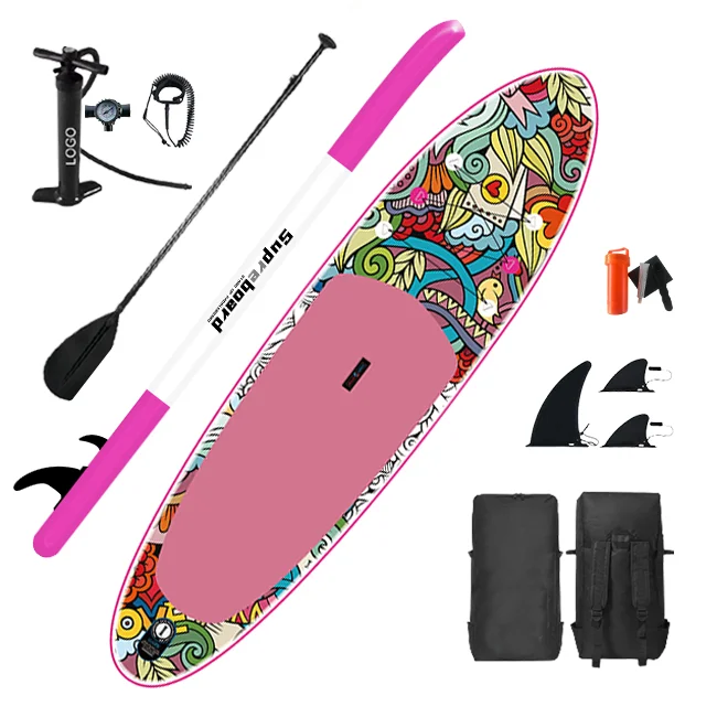 GeeTone Inflatable Stand Up Paddle Surf High Quality Sail Windsurf Board Sup For Sale