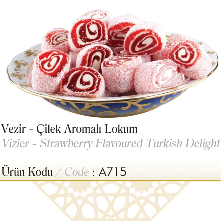 Vizier-Ароматизированная клубника, турецкий удовольствие, Сделано в Турции, Turk lokum, оптовая продажа, оттоманка, конфеты, еда, шоколад hurrem, лучшие фисташки