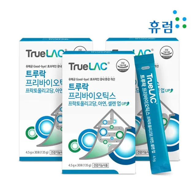  Пребиотики HURUM TRUELAC ежедневные пробиотики с фрукто-олигосахаридом сделанные в Корее хорошо для отилтд