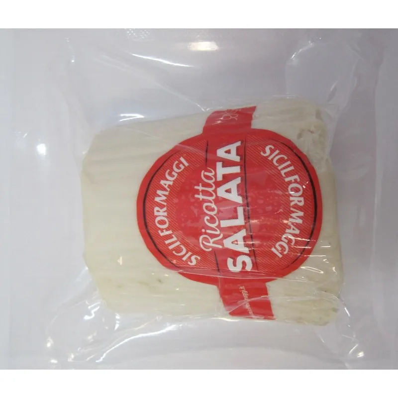 High Quality Italian SALTED RICOTTA cheese 0,5kg for export