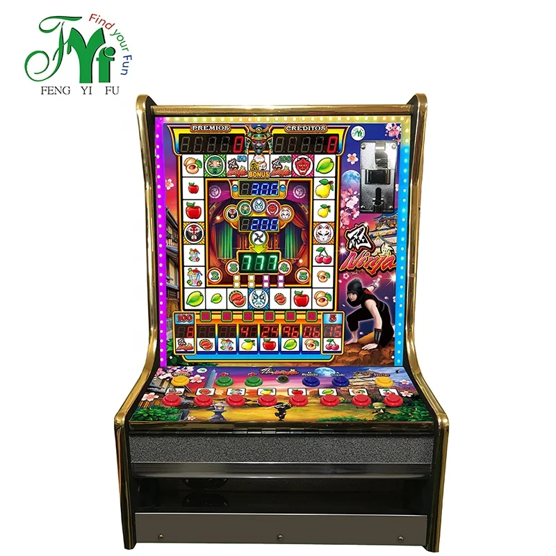 
Happy Fruit / Mario machine / TRAGAMONEDA led slot coin operated gambling machine 