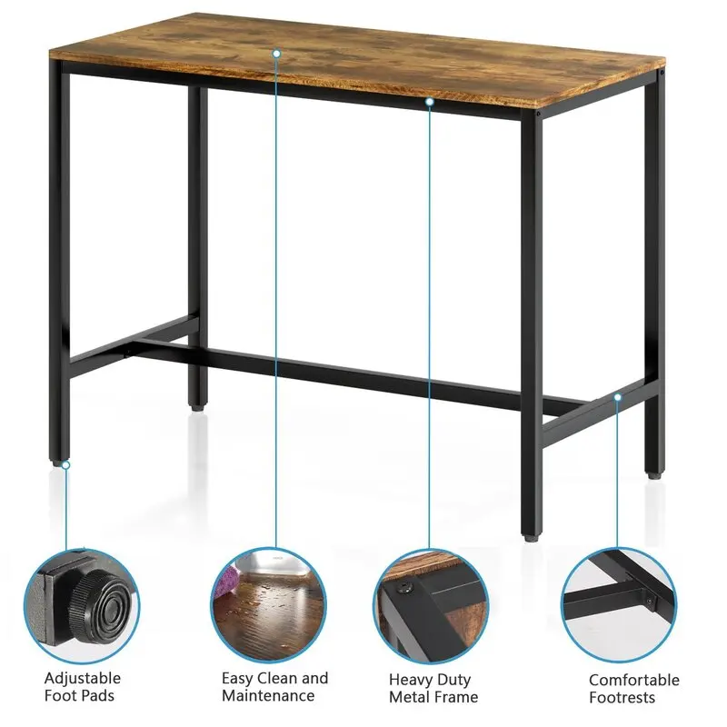  Многофункциональный складной журнальный столик ручной работы для обеденного стола с высококачественной деревянной крышкой