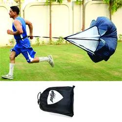 Black Nylon Speed Training Parachute