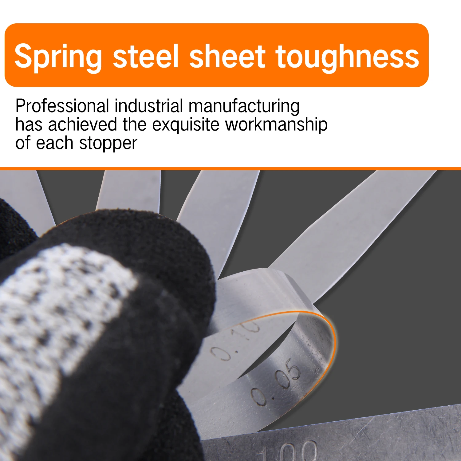 Лидер продаж профессиональный щуп KSEIBI 0 05-1 мм для измерения расстояния между промежутками