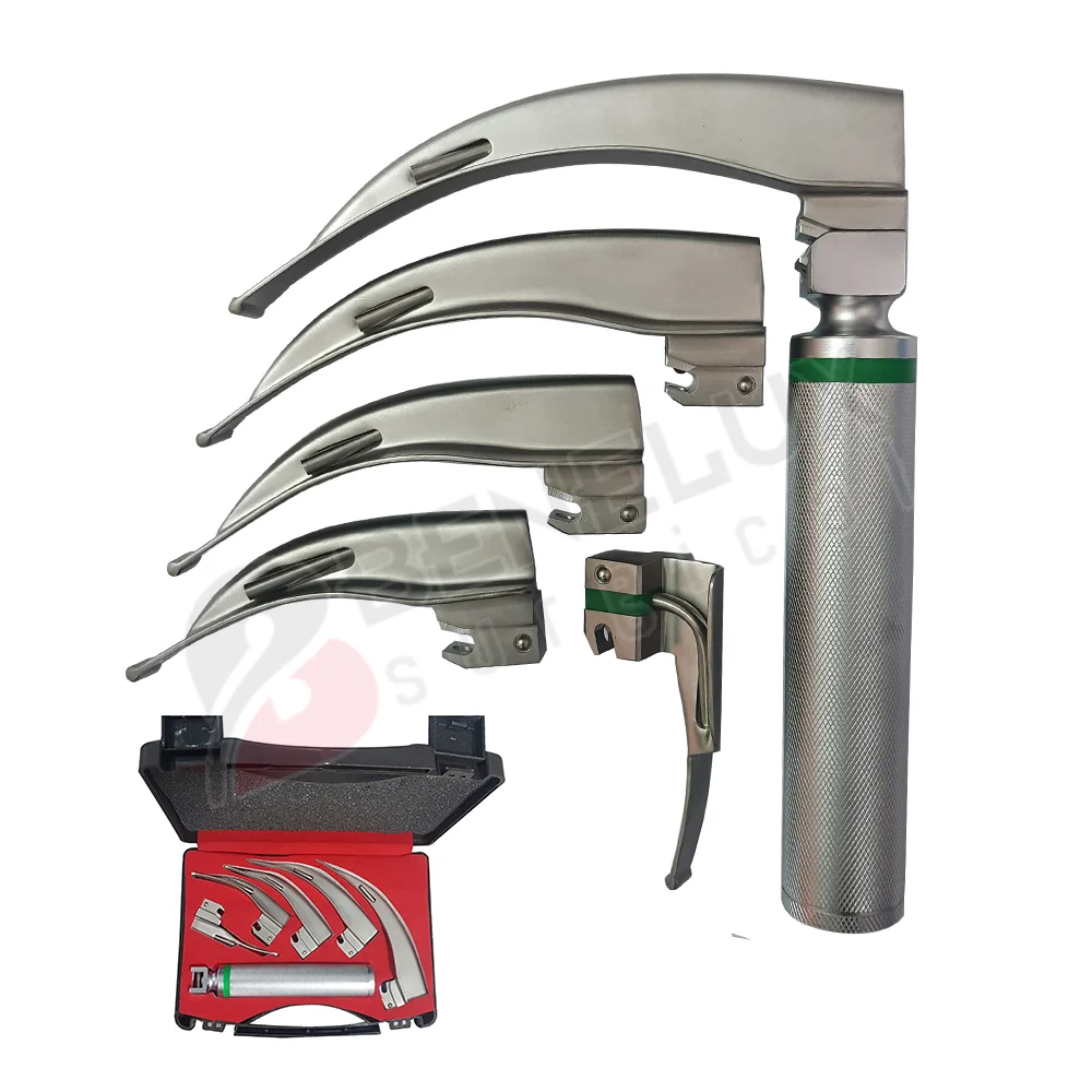 Ларингоскоп волоконно-оптический ENT ларингоскоп с лезвием