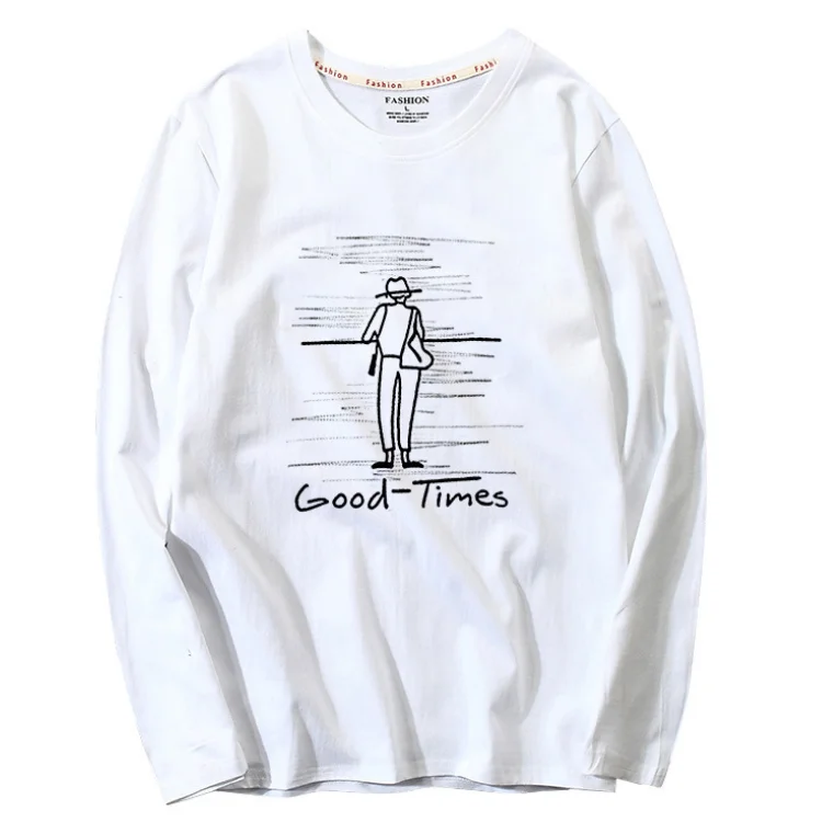 Korean street wear men big size clothing custom letter printed sweatshirt high quality street wear sweatshirt