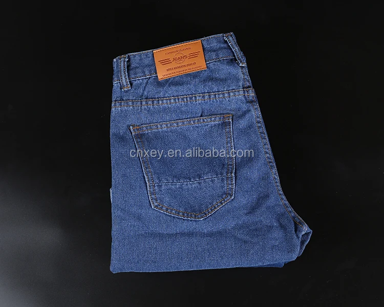 
jeans pu leather label clothing main label 