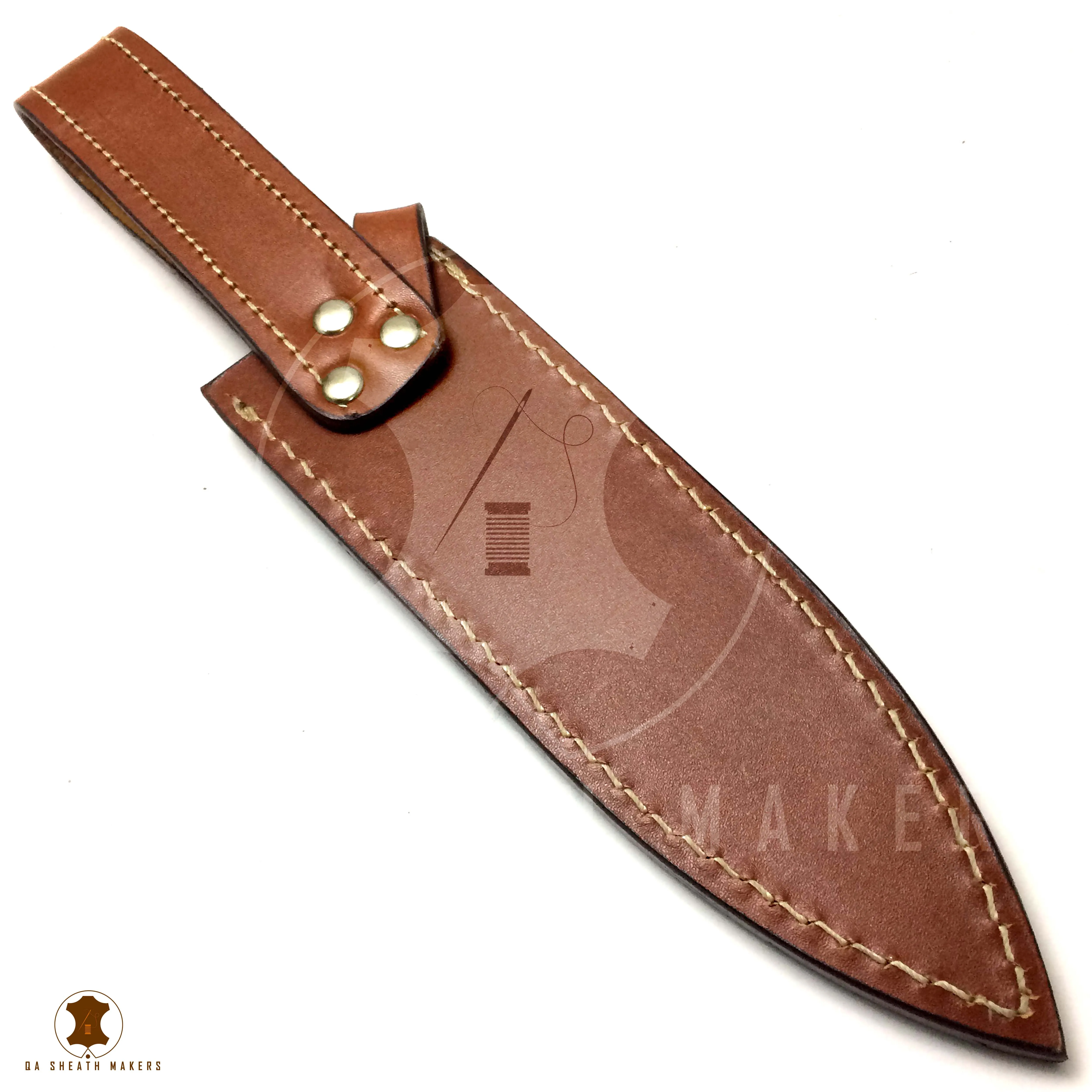 Leather Sheath for Fixed Blade Dagger Knives Cheap Price Factory Product Rich Grain Leather Hunting Knife Outdoor Camping OEM PK