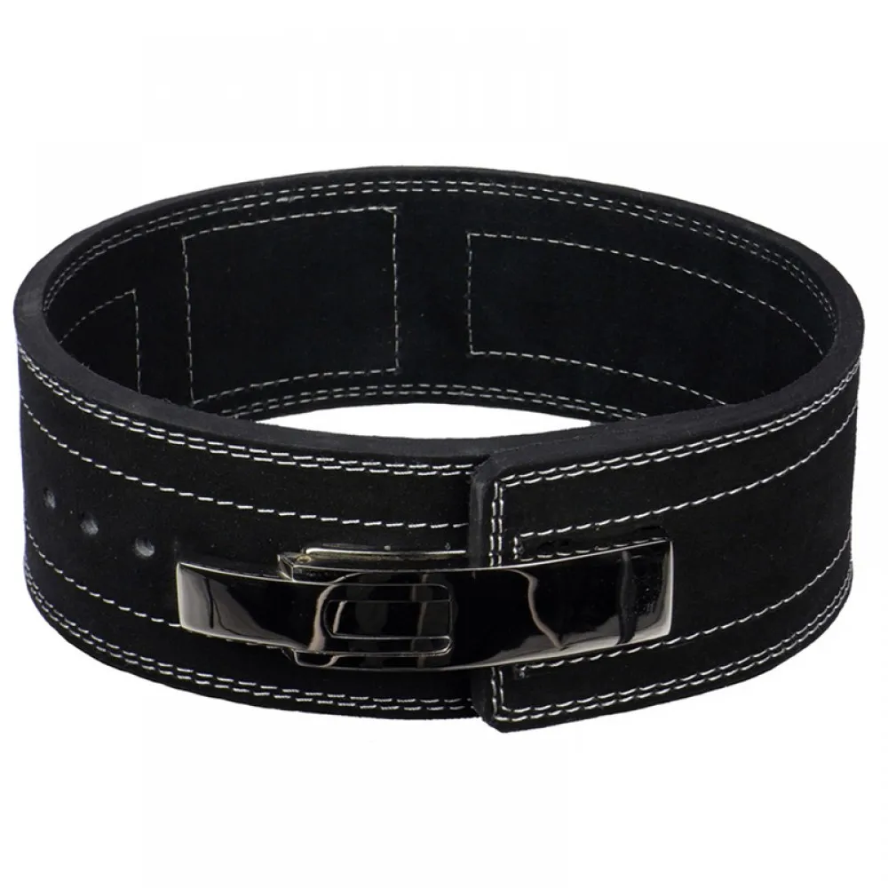 Cowhide Belt Black Thickened Power Lifting Bodybuilding Belt Power Belts Gym Power Lifting Equipment Gym Fitness Sets