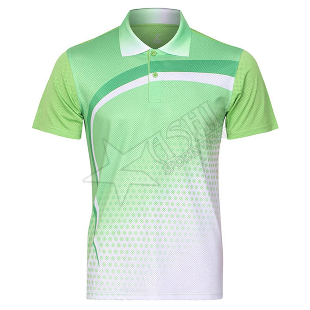2020 Tennis Shirt Polyester Workout Clothing Make Your Own Logo men Tennis Shirt