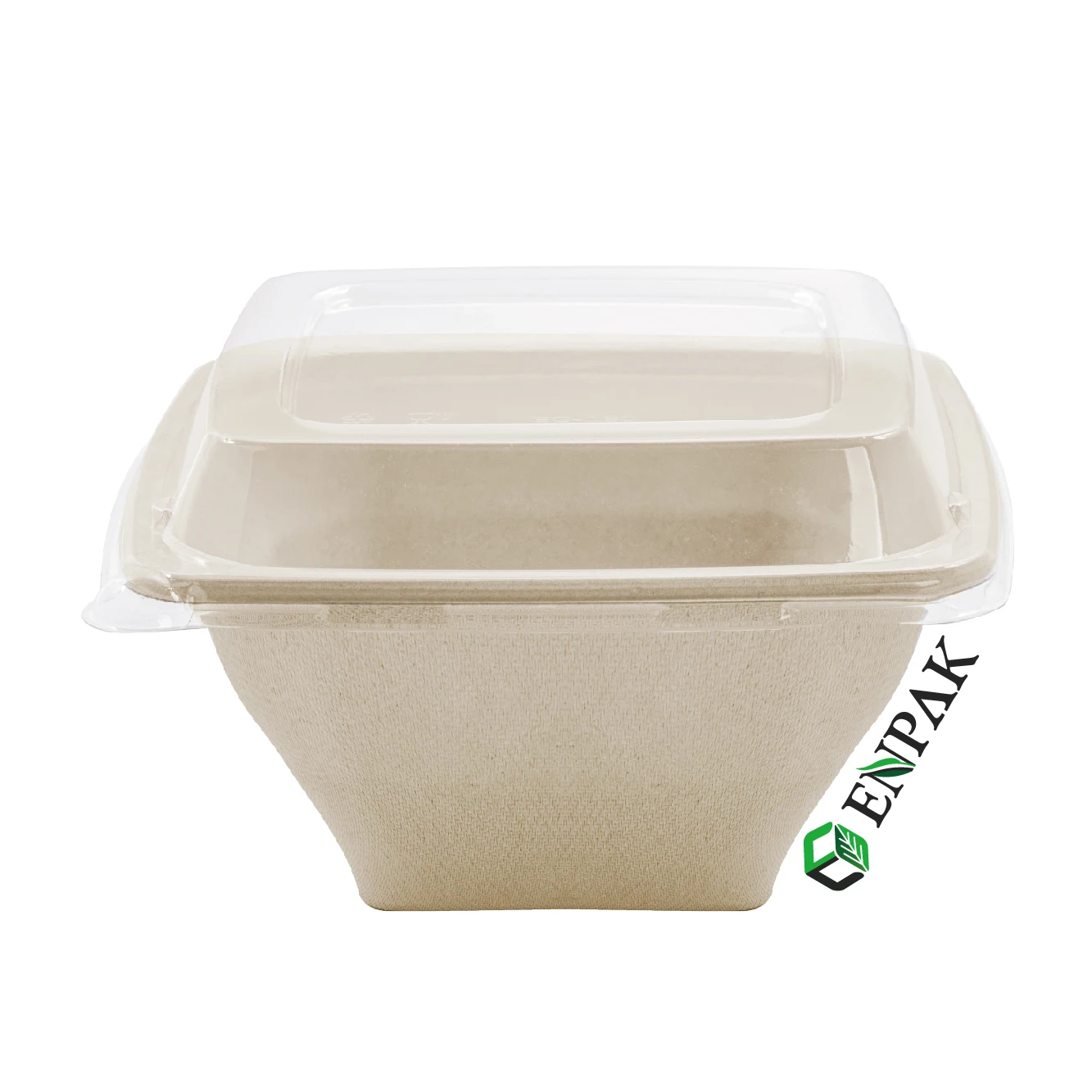 Disposable 12oz 16oz 24oz 46oz 48oz Biodegradable Sugarcane bagasse food container