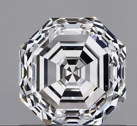 Diamond octogonal cut