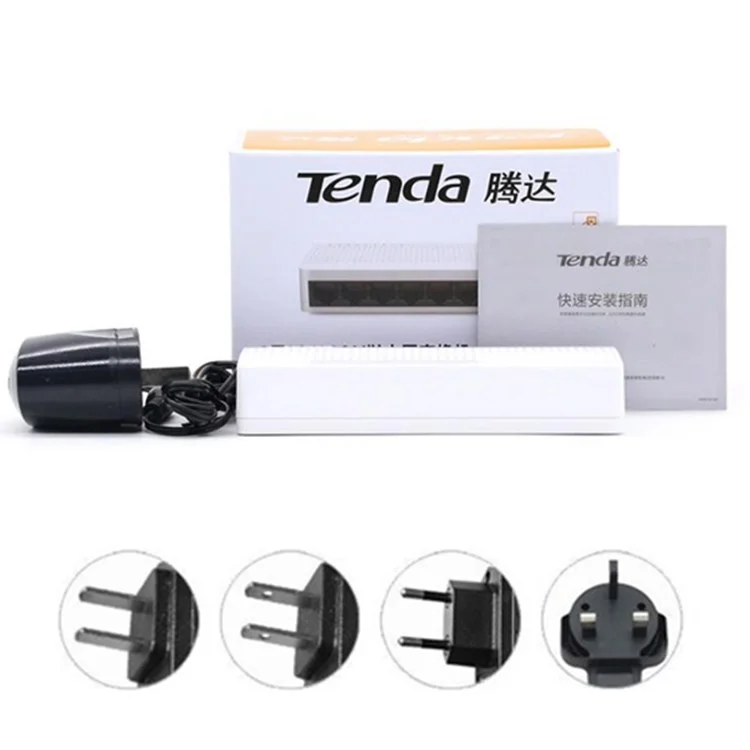 Tenda S108 Mini 8 Port Desktop Ethernet Network Switch SOHO Fast Ethernet switch 10/100Mbps LAN Hub