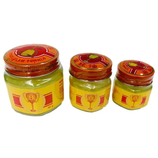 Golden Cup Balm Ointment  - Temporary Relief from minor Muscular Aches and Pains